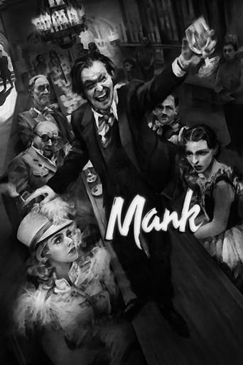 1930s Hollywood is reevaluated through the eyes of scathing social critic and alcoholic screenwriter Herman J. Mankiewicz as he races to finish the screenplay of Citizen Kane.