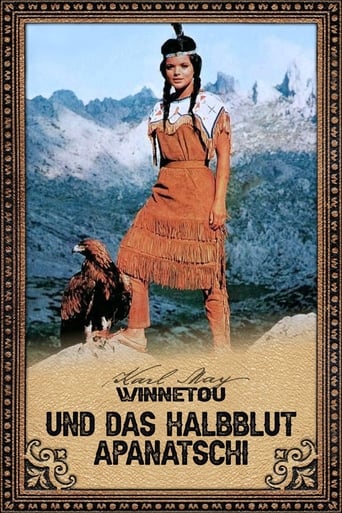 On her b-day, settler's daughter Apanatschi receives her father's secret gold mine but greedy neighboring prospectors resort to murder and kidnapping in order to get the gold, forcing the girl and her brother to seek Winnetou's protection.