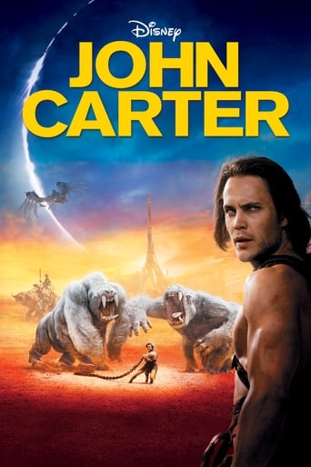 John Carter is a war-weary, former military captain who's inexplicably transported to the mysterious and exotic planet of Barsoom (Mars) and reluctantly becomes embroiled in an epic conflict. It's a world on the brink of collapse, and Carter rediscovers his humanity when he realizes the survival of Barsoom and its people rests in his hands.