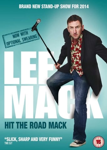 Lee Mack, star of BBC comedy shows 'Not Going Out' and 'Would I Lie To You?', delivers his high-energy banter and sharp one-liners to the audience of the London Hammersmith Apollo, filmed over seven nights of shows.