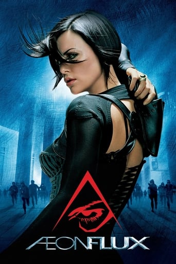 400 years into the future, disease has wiped out the majority of the world's population, except one walled city, Bregna, ruled by a congress of scientists. When Æon Flux, the top operative in the underground 'Monican' rebellion, is sent on a mission to kill a government leader, she uncovers a world of secrets.