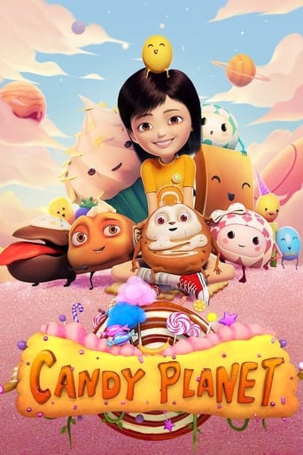 Join Rainie on summer vacation and find a sugar rush adventure, when her mom is accidentally turned into a living candy. Now, Rainie & her pals must soar to the sweetest destination in the galaxy, Candy Planet, in hopes of turning her mom back. There they meet Gordon, a master of confections living in a cotton candy wonderland. He explains that everyone must pass the tartest of tests before they can reach the top level and free her mom. But when all of Rainie's friends are turned into candies, they face the sourest of circumstances, and must uncover an incredible secret along with the true meaning of friendship; before they can save themselves and the sweet inhabitants of... CANDY PLANET!