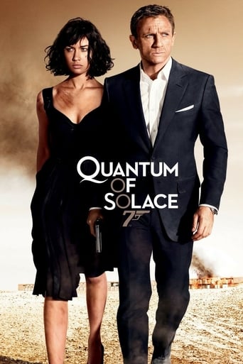 Quantum of Solace continues the adventures of James Bond after Casino Royale. Betrayed by Vesper, the woman he loved, 007 fights the urge to make his latest mission personal. Pursuing his determination to uncover the truth, Bond and M interrogate Mr. White, who reveals that the organization that blackmailed Vesper is far more complex and dangerous than anyone had imagined.