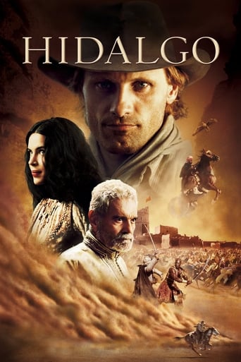 Set in 1890, this is the story of a Pony Express courier who travels to Arabia to compete with his horse, Hidalgo, in a dangerous race for a massive contest prize, in an adventure that sends the pair around the world...