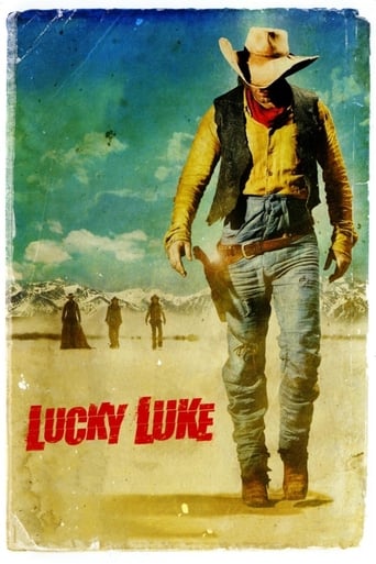 Fearless gunslinger, Lucky Luke, is ordered by the President to bring peace to Daisy Town.