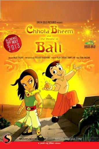 The King of Bali invites Chhota Bheem and his friends to attend the coronation of the state's prince. After reaching Bali, Bheem and his friends find that the state is captured by a witch named Rangda who wants to rule the country. Rangda is very powerful and has Leyaks, magical creatures, as her army. She arrests the king and queen of Bali, but, with the assistance of Chhota Bheem and his friends, the young prince of Bali manages to escape. Now, Chhota Bheem and his friends attempt to save the people of Bali from Rangda's black magic. Meanwhile Rangda causes destruction and diseases in Bali with her magical power. Two little Indonesian village girls Aci and Ayu help Bheem and his friends to save Bali from Rangda.