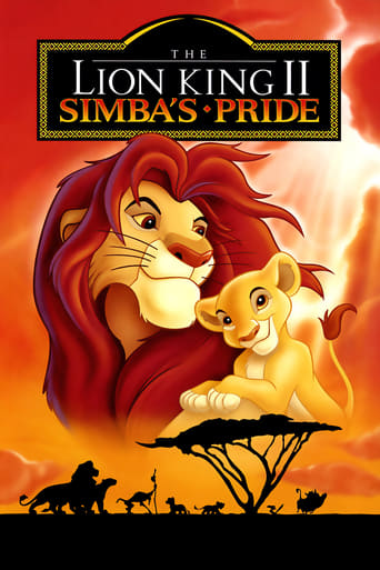 The circle of life continues for Simba, now fully grown and in his rightful place as the king of Pride Rock. Simba and Nala have given birth to a daughter, Kiara who's as rebellious as her father was. But Kiara drives her parents to distraction when she catches the eye of Kovu, the son of the evil lioness, Zira. Will Kovu steal Kiara's heart?