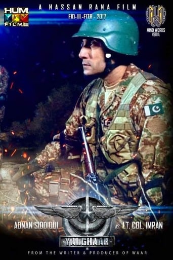 Based on a true story, over 76 hours of a successful military operation conducted in the Piochar region of Swat district, Yalghaar goes up close to follow the lives of the young, passionate officers and soldiers whose patriotism is throbbing with every heartbeat for their country (Pakistan).