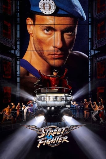 Col. Guile and various other martial arts heroes fight against the tyranny of Dictator M. Bison and his cohorts.