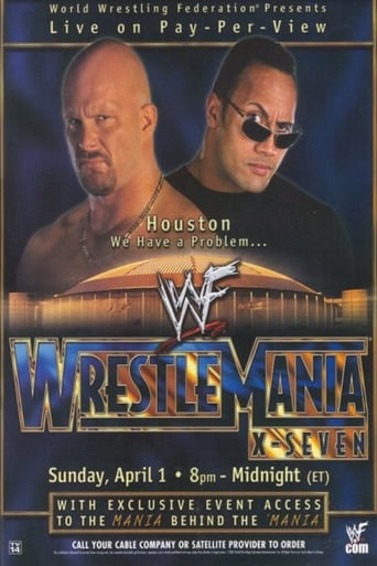 WrestleMania X-Seven was the seventeenth annual WrestleMania PPV and was presented by Snickers Cruncher. It took place on April 1, 2001 at the Reliant Astrodome in Houston, Texas. The event was the first WrestleMania held in the state of Texas. A record-breaking attendance for the Reliant Astrodome of 67,925 grossed US$3.5 million.  The main event was a No Disqualification match between Steve Austin and The Rock for the WWF Championship. The main matches on the undercard featured Triple H versus The Undertaker, the second Tables, Ladders, and Chairs match for the WWF Tag Team Championship, and Vince McMahon versus Shane McMahon in a Street Fight. With WWE's acquisition of long-time competitor WCW and 