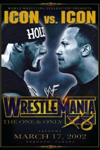 WrestleMania X8 was the eighteenth annual WrestleMania PPV and was presented by Sour Skittles. It took place on March 17, 2002 at the SkyDome in Toronto, Ontario.  As the nWo continues their crusade against the WWF, wrestling's past meets wrestling's future when the People's Champion, the Rock, meets Hollywood Hulk Hogan. Meanwhile, Tripe H faces the greatest challenge of his career when he challenges Chris Jericho for the Undisputed Championship, with his vengeful ex-wife Stephanie McMahon in Jericho's corner.