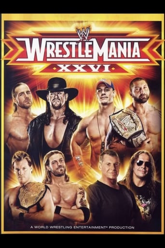WrestleMania XXVI was the twenty-sixth annual WrestleMania PPV and was presented by Slim Jim. It took place on March 28, 2010 at the University of Phoenix Stadium in Glendale, Arizona. The first main event was a No DQ, no count-out match that featured The Undertaker versus Shawn Michaels. The second was a singles match for the WWE Championship that saw Batista defend the championship against John Cena. The third was a singles match for the World Heavyweight Championship featured the champion, Chris Jericho, defending against Edge for the title. Featured matches on the undercard included a 10-Diva tag team match, Bret Hart versus Vince McMahon in a No Holds Barred match, Rey Mysterio versus CM Punk, Triple H versus Sheamus, the sixth annual Money in the Bank ladder match, a Triple Threat match between Randy Orton, Ted DiBiase, and Cody Rhodes, and a WWE Tag Team Championship match between Big Show and The Miz, against John Morrison and R-Truth.